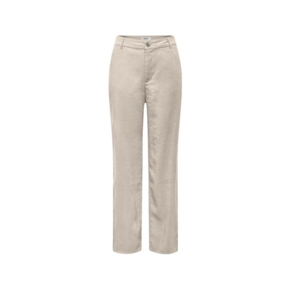 Only Beige Viscose Casual Women's Pants